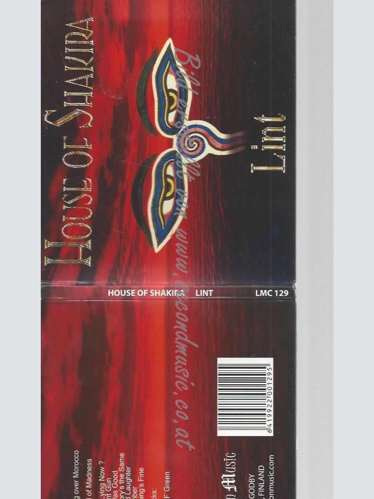 CD--HOUSE OF SHAKIRA--LINT