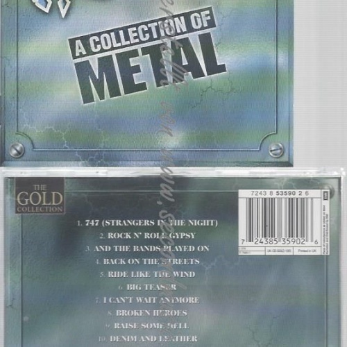 CD--SAXON--A COLLECTION OF METAL | IMPORT