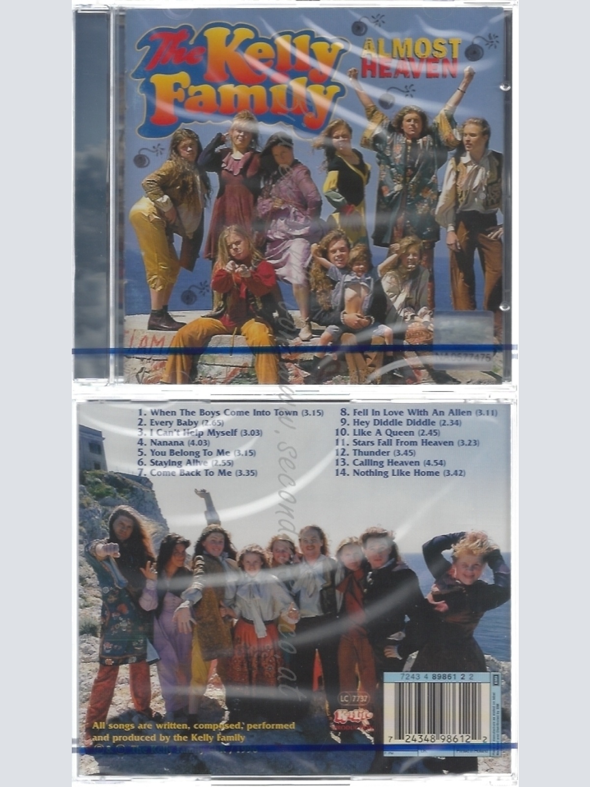 CD--NM-SEALED-KELLY FAMILY -1996- -- ALMOST HEAVEN