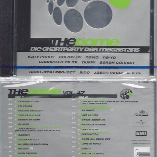 CD--NM-SEALED-VARIOUS -2008- - DOPPEL-CD -- THE DOME VOL.47