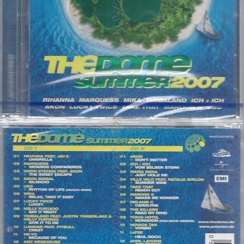 CD--NM-SEALED-VARIOUS -2007- - DOPPEL-CD -- THE DOME SUMMER 2007