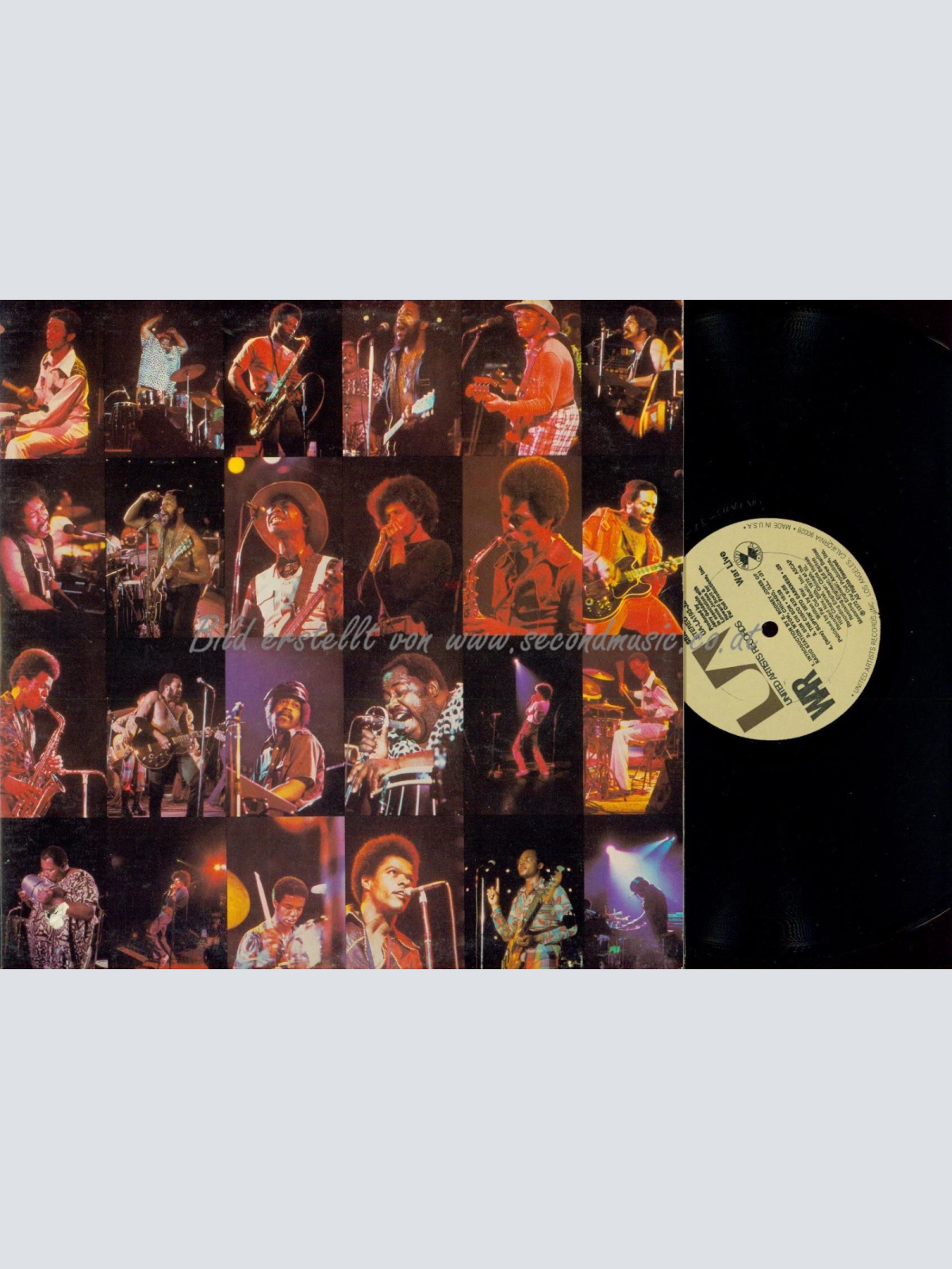 DLP-- WAR LIVE // UA-LA193-J2 // USA // FOC