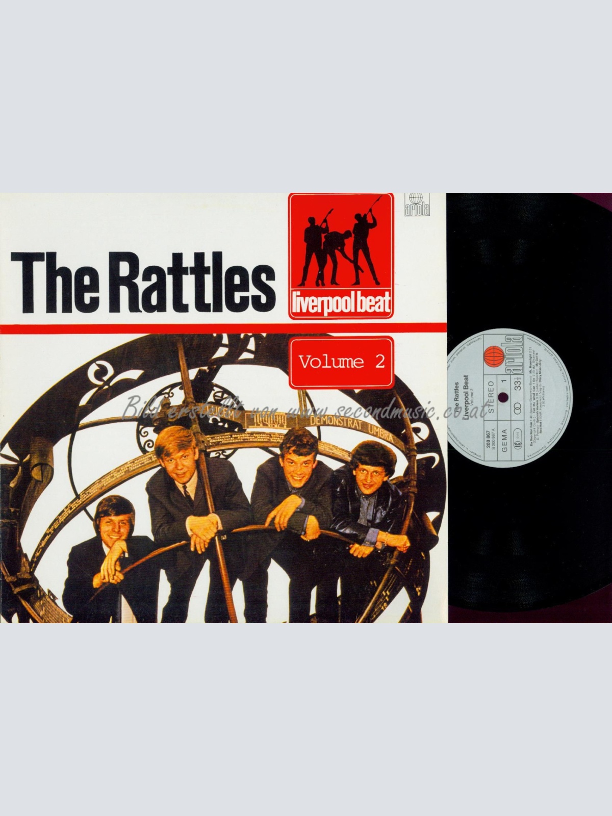 LP--THE RATTLES LIVERPOOL BEAT VOLUME 2 // 200867241