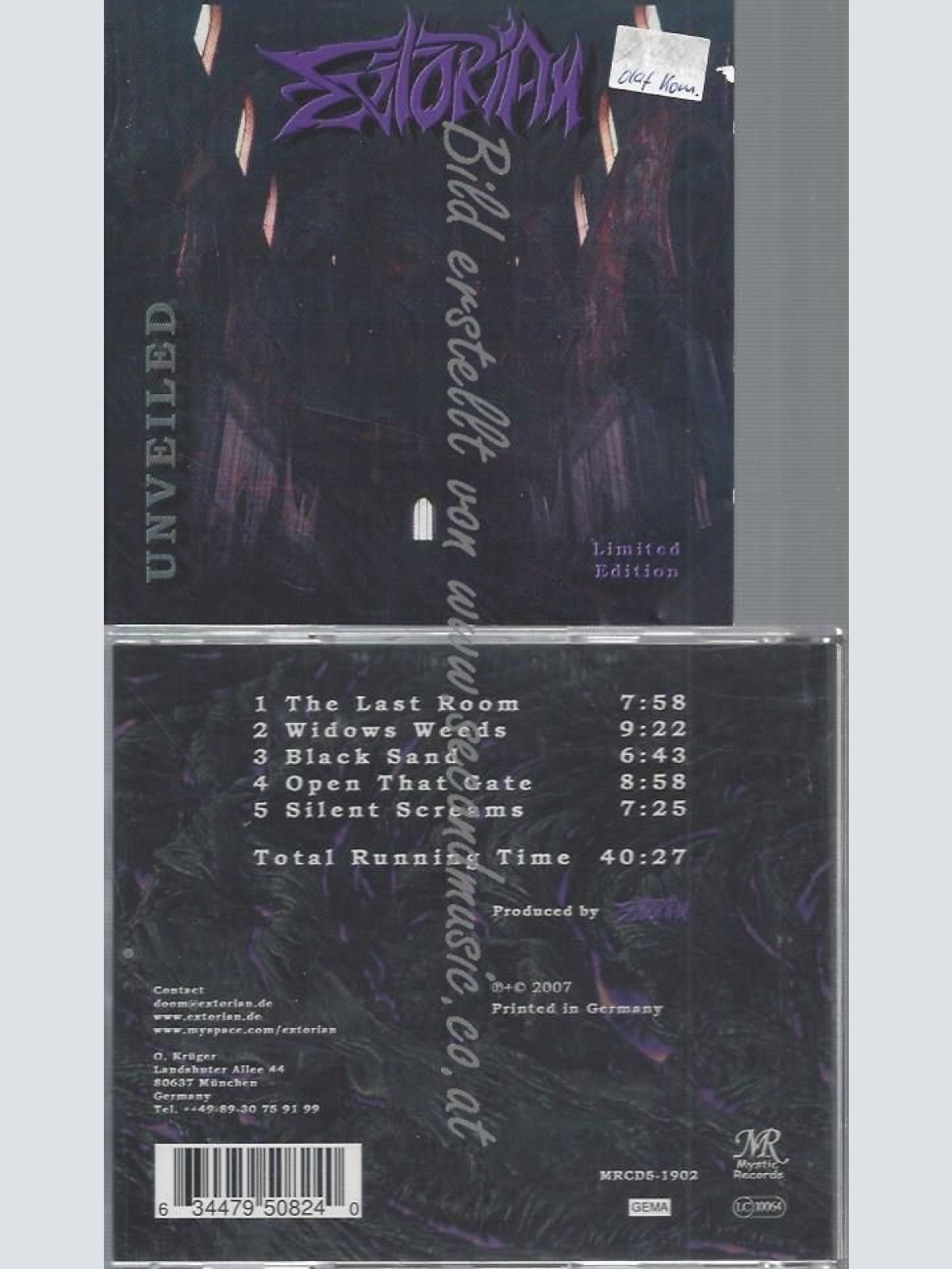 CD--EXTORIAN--UNVEILED