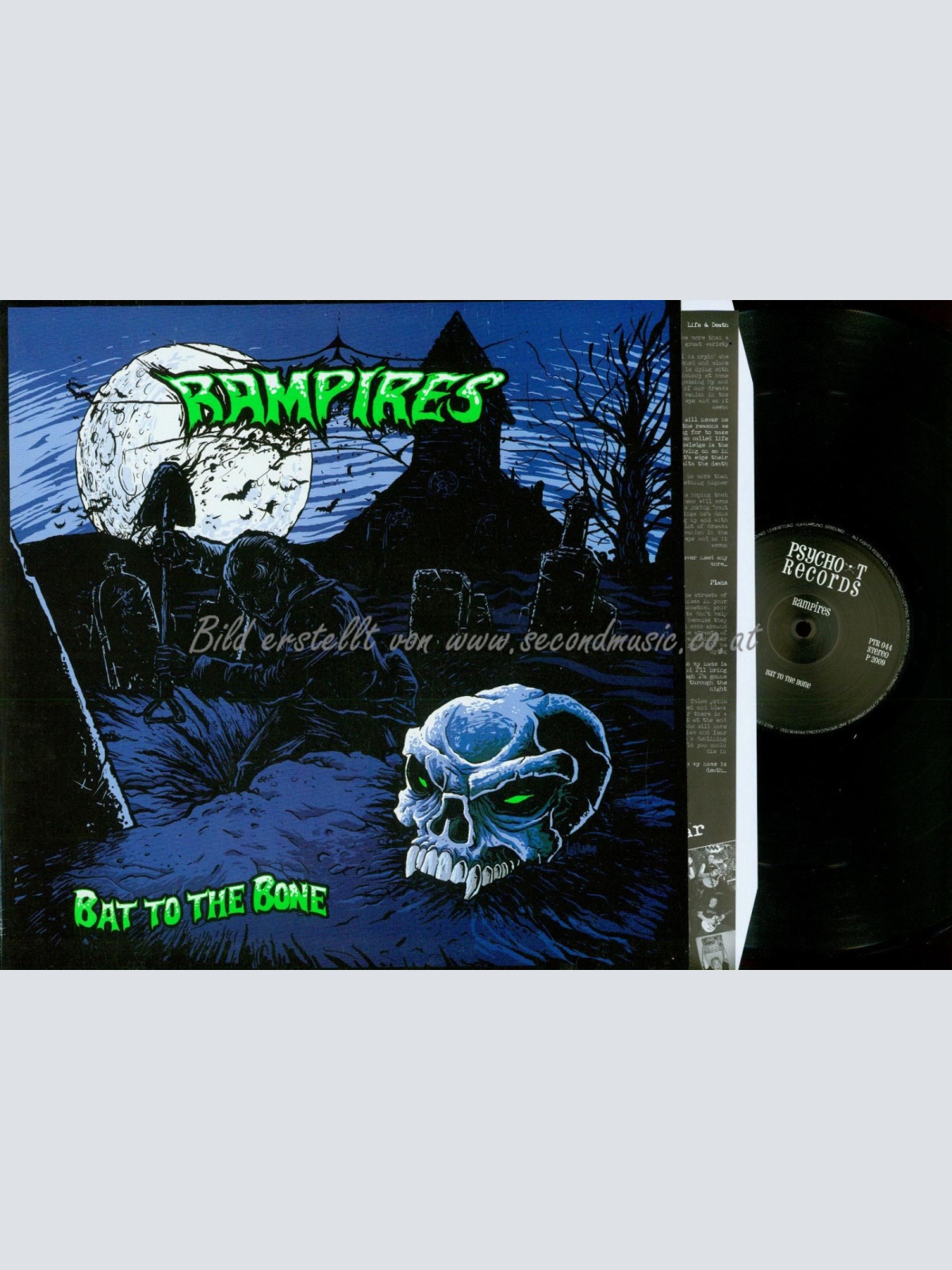 LP--Rampires – Bat To The Bone // OIS // LIKE NEW