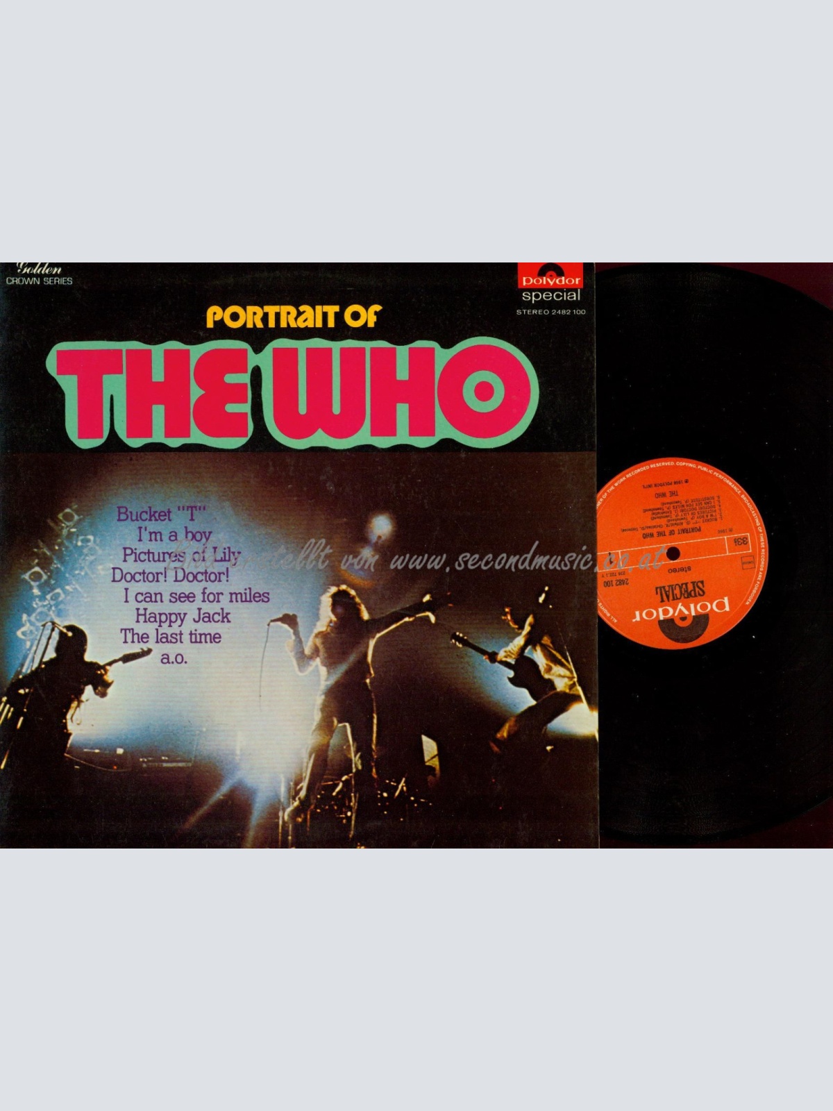 LP-THE WHO PORTRAIT OF THE WHO // 2482100 POLYDOR SPECIAL