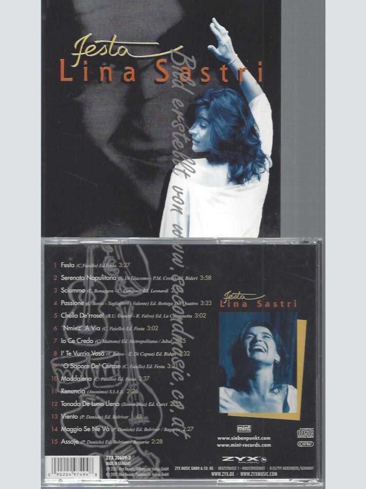 CD--LINA SASTRI--FESTA