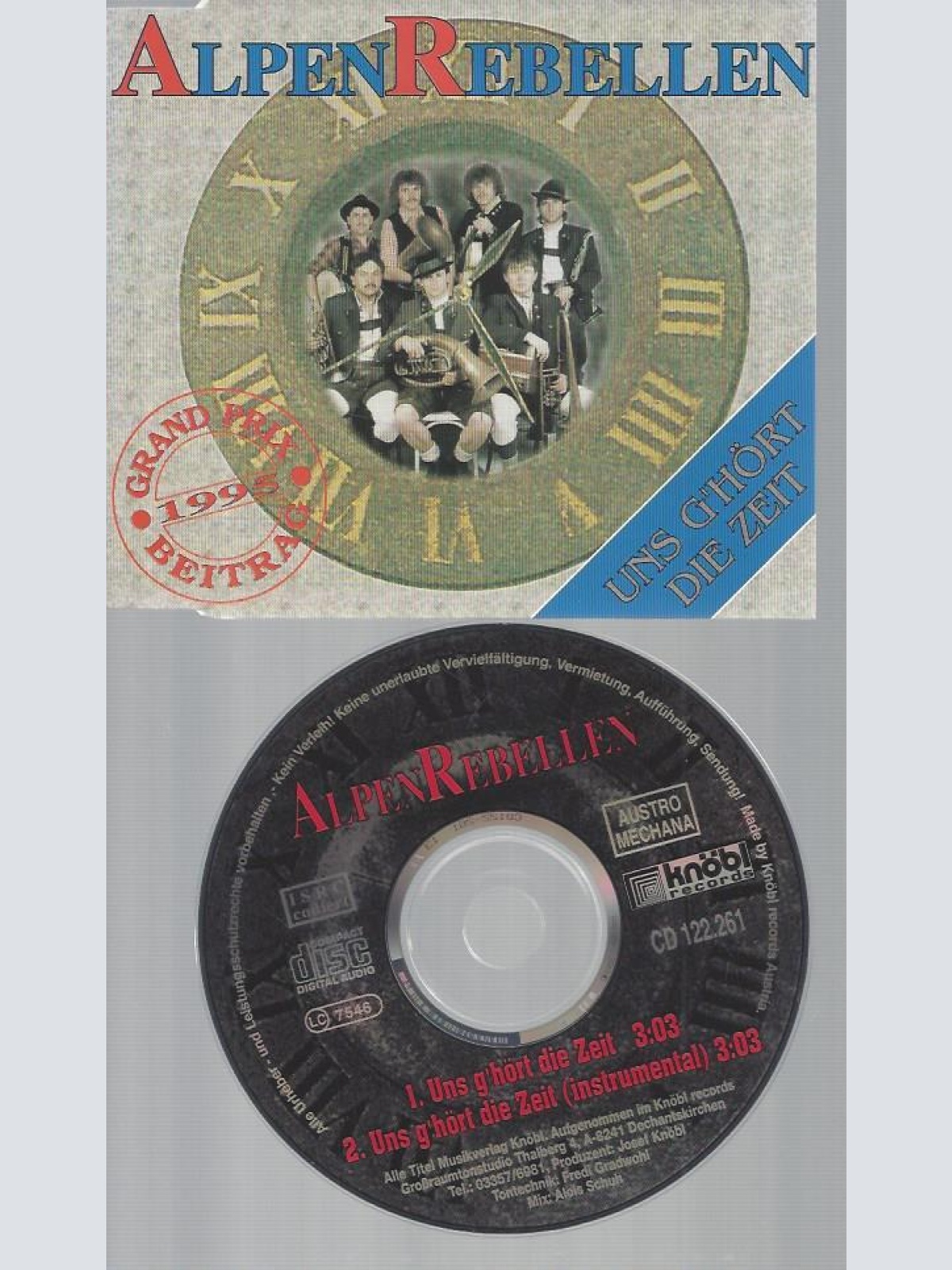 CD-ALPENREBELLEN UNS GEHÖRT DIE ZEIT