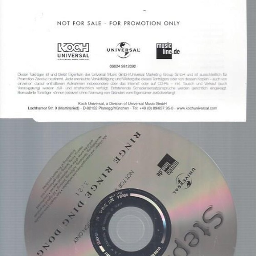 CD--STEPHANIE RINGE RINGE DING DONG // PROMO