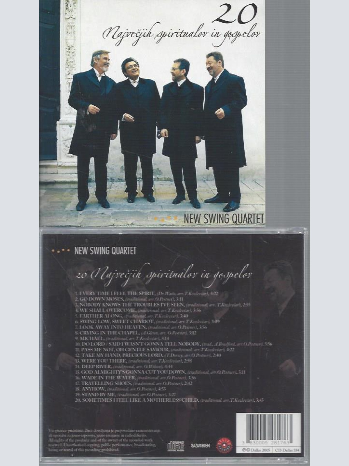 CD--NEW SING QUARTET