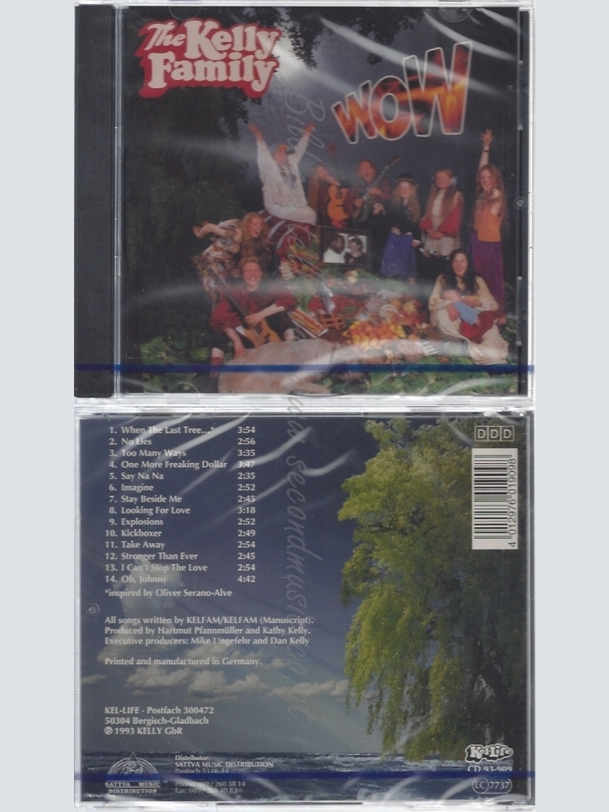 CD--NM-SEALED-KELLY FAMILY -1993- -- WOW