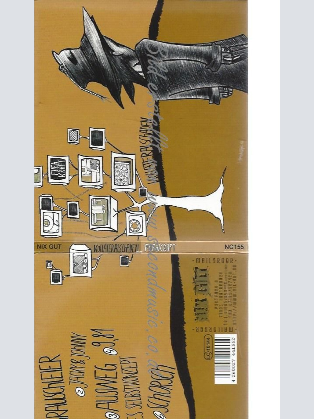 CD--KOLLATERALSCHADEN--FLIEHKRAFT