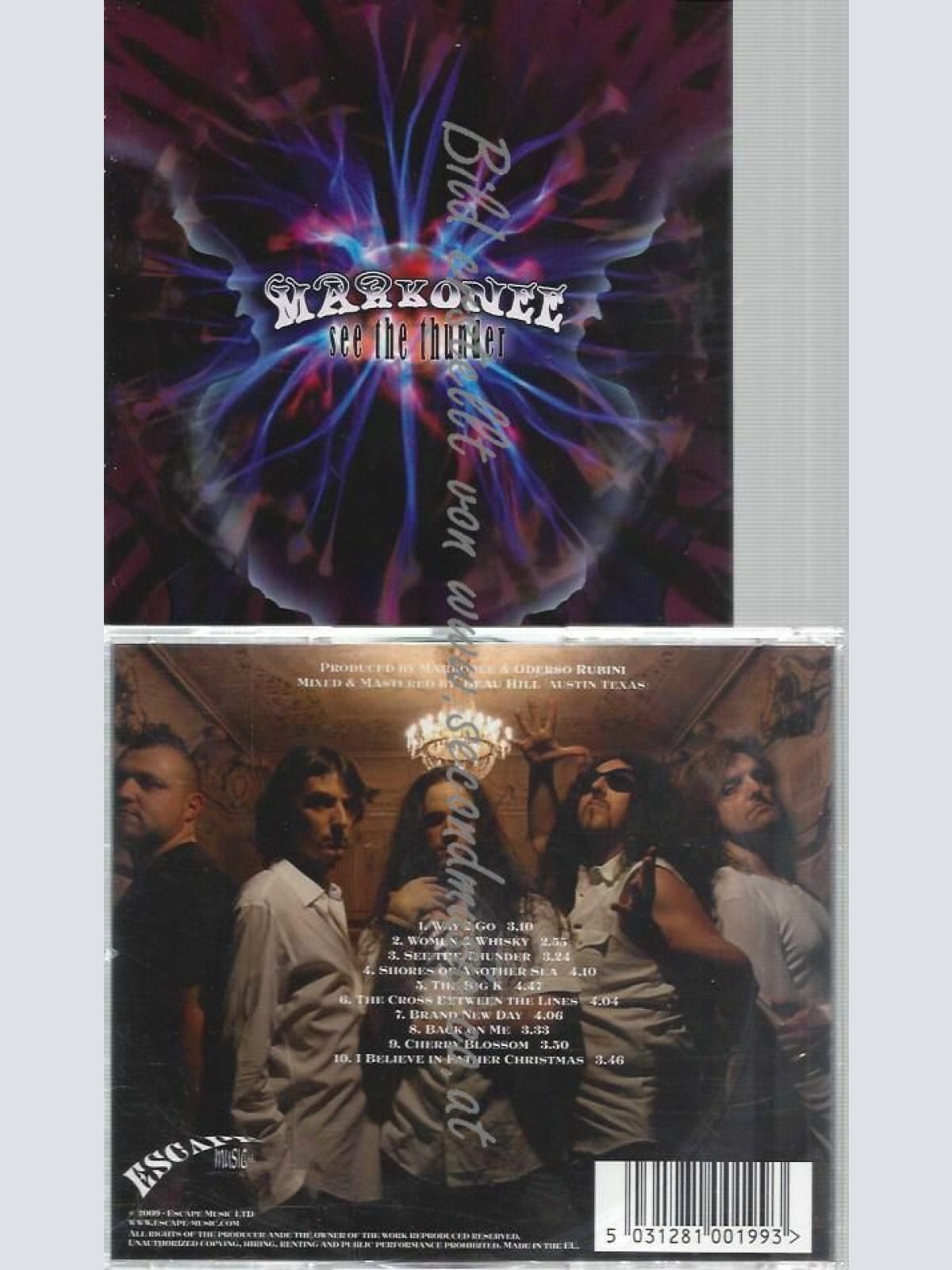 CD--MARKONEE--SEE THE THUNDER