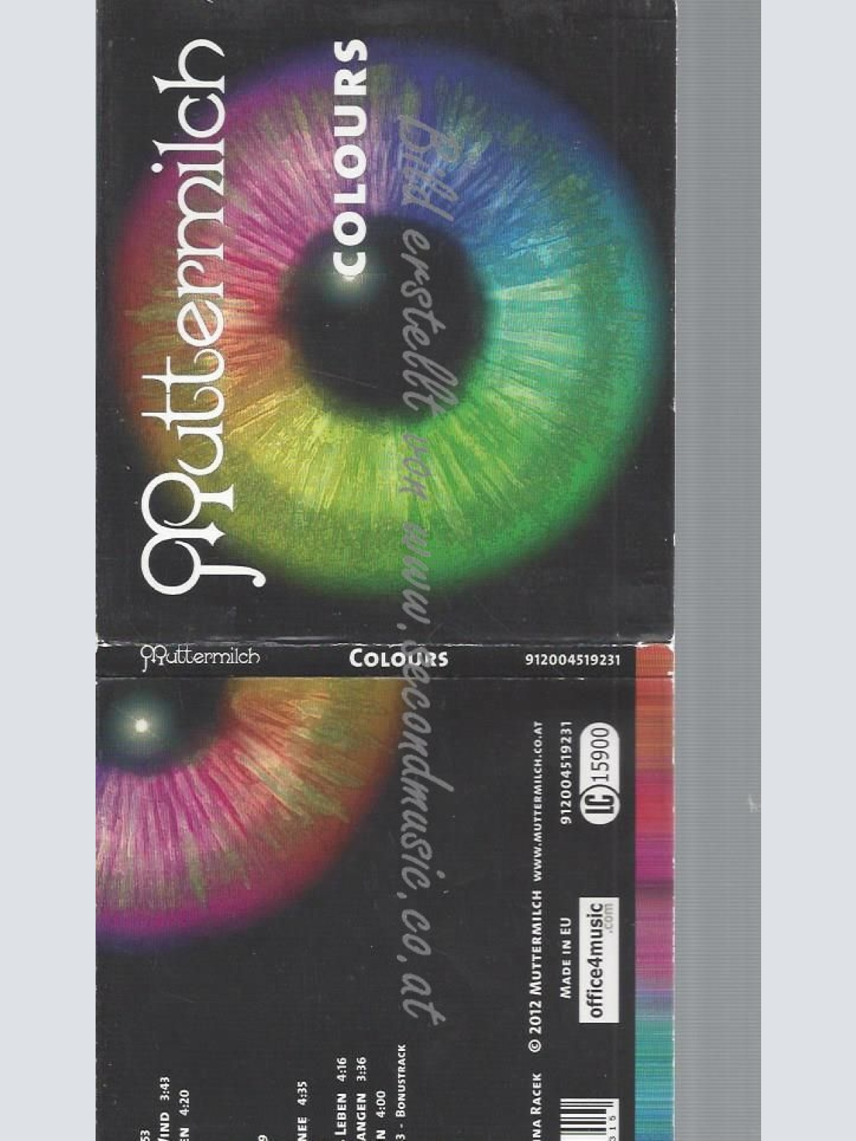 CD--MUTTERMILCH--COLOURS