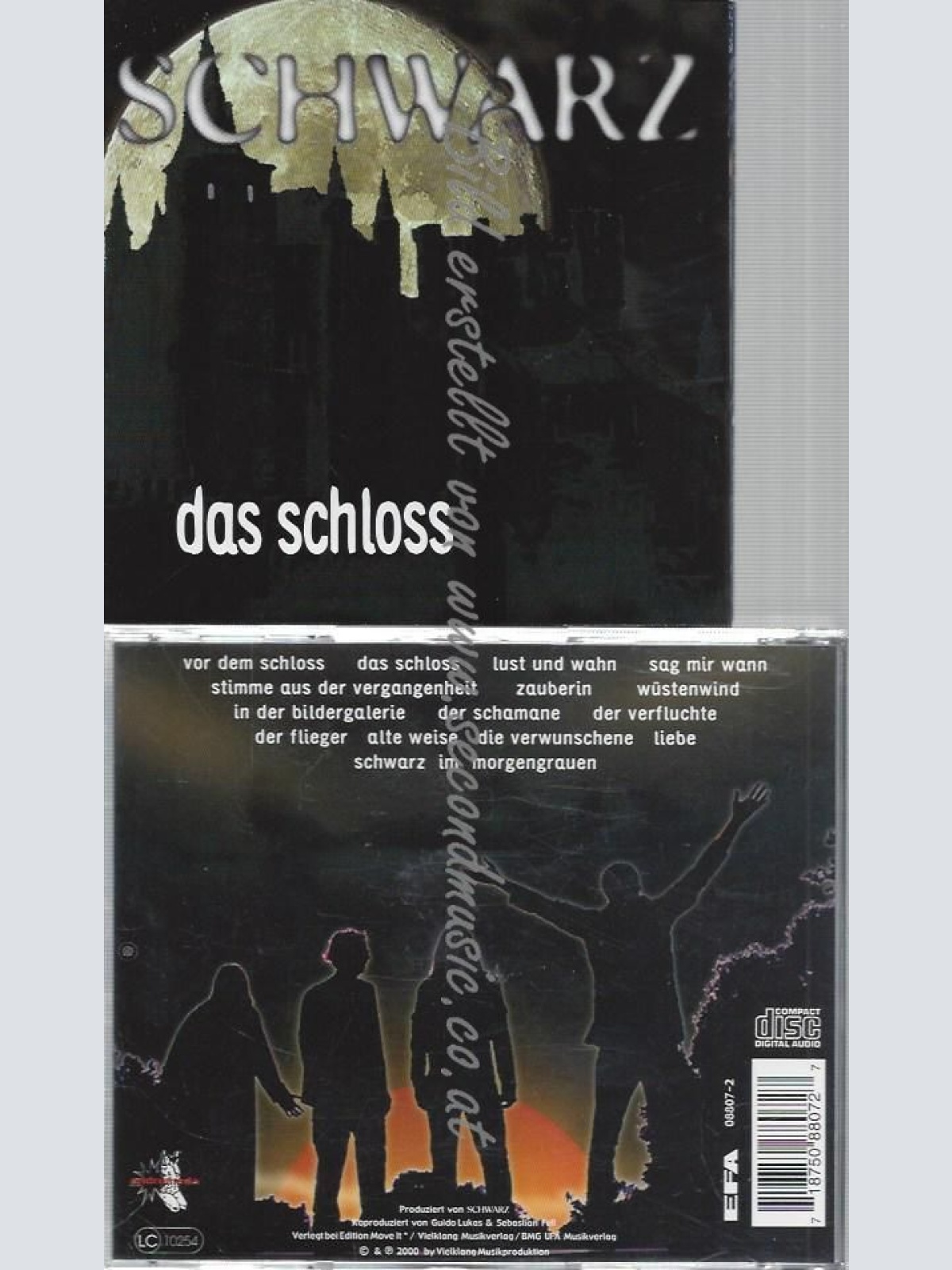 CD--SCHWARZ--DAS SCHLOSS