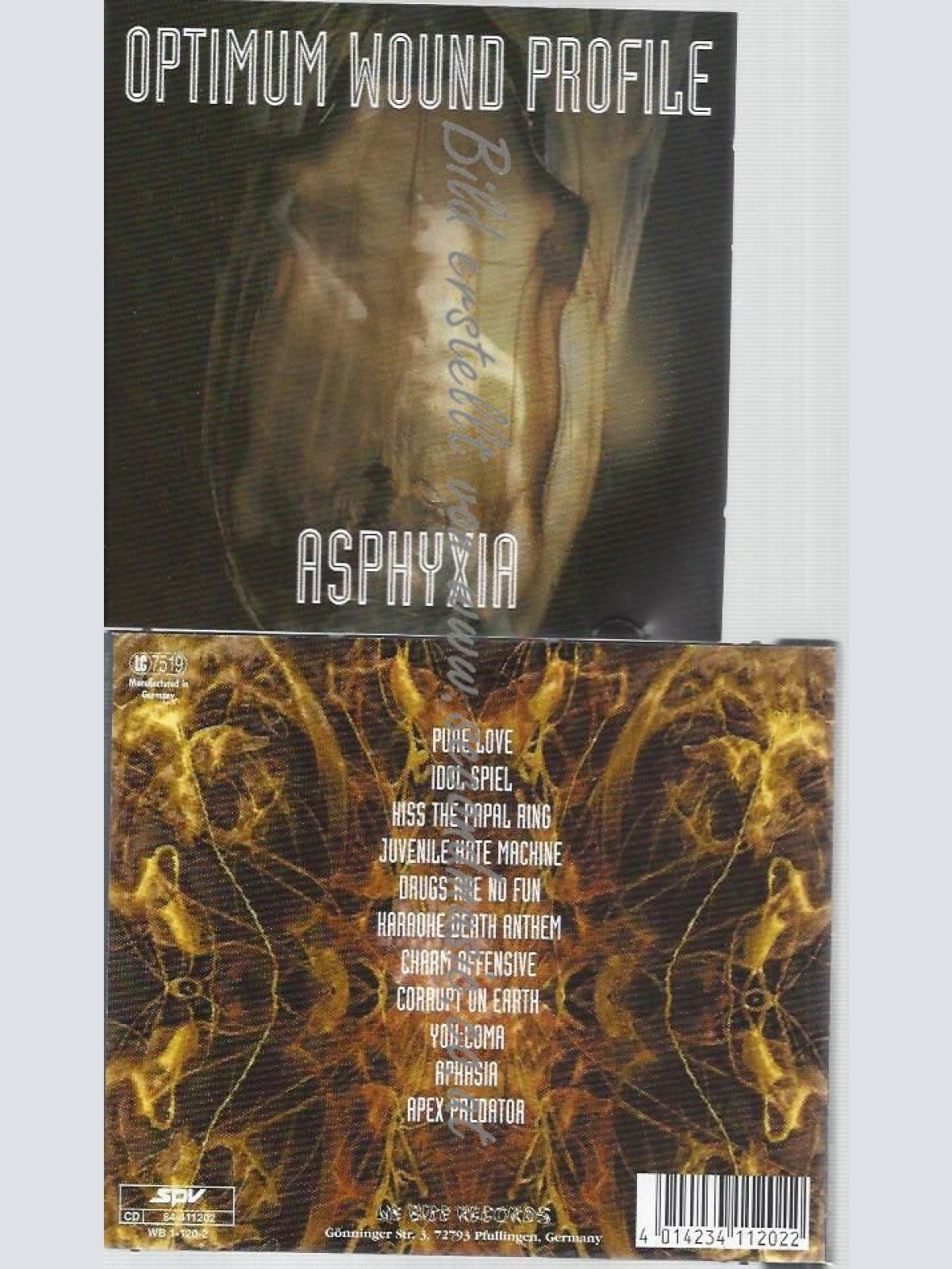 CD--OPTIMUM WOUND PROFILE WB ---ASPHYXIA