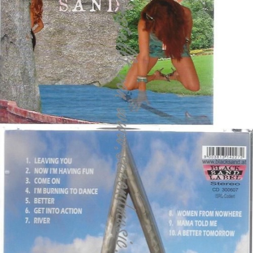CD--BLACK SAND--ROCK ON |
