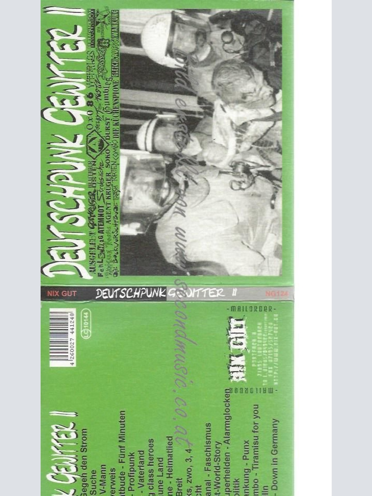 CD--VARIOUS--DEUTSCHPUNKGEWITTER 2