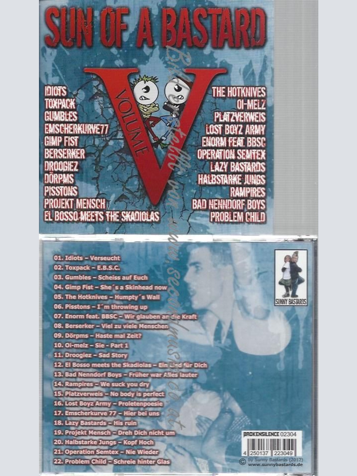 CD--VARIOUS--SUN OF A BASTARD VOL.5