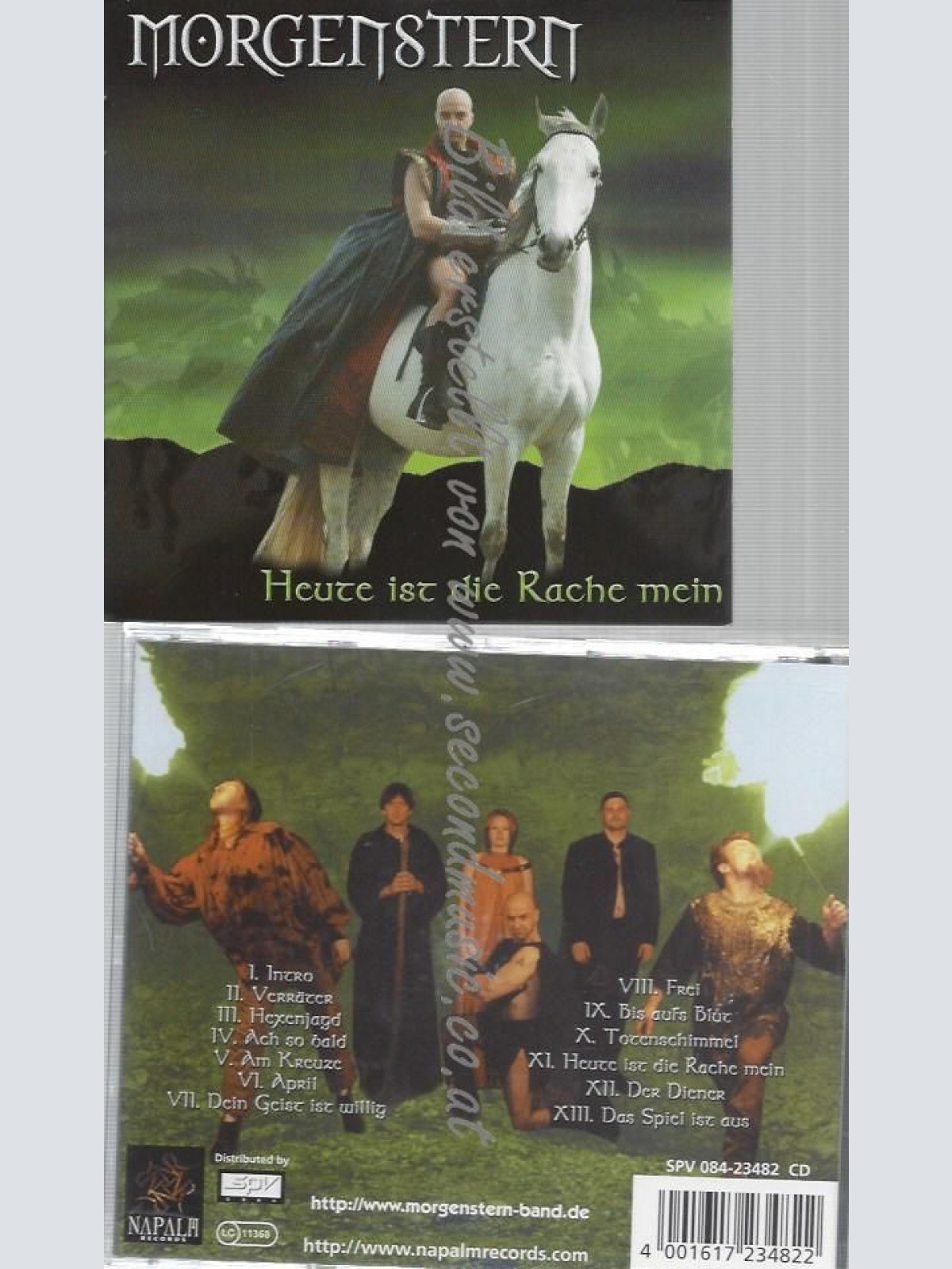 CD--MORGENSTERN--HEUTE IST DIE RACHE MEIN
