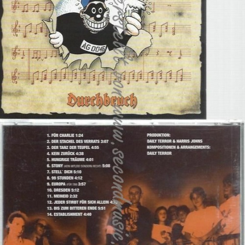 CD--DAILY TERROR--DURCHBRUCH - GEFÜHL & HÄRTE