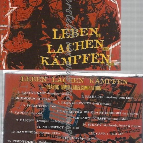 CD--VARIOUS--LEBEN,LACHEN,KÄMPFEN