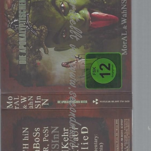 CD--DIE APOKALYPTISCHEN REITER--MORAL & WAHNSINN