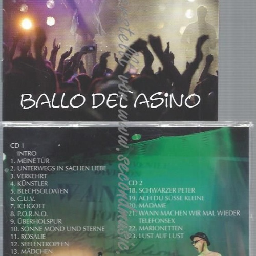 CD--HONIGDIEB--BALLO DEL' ASINO