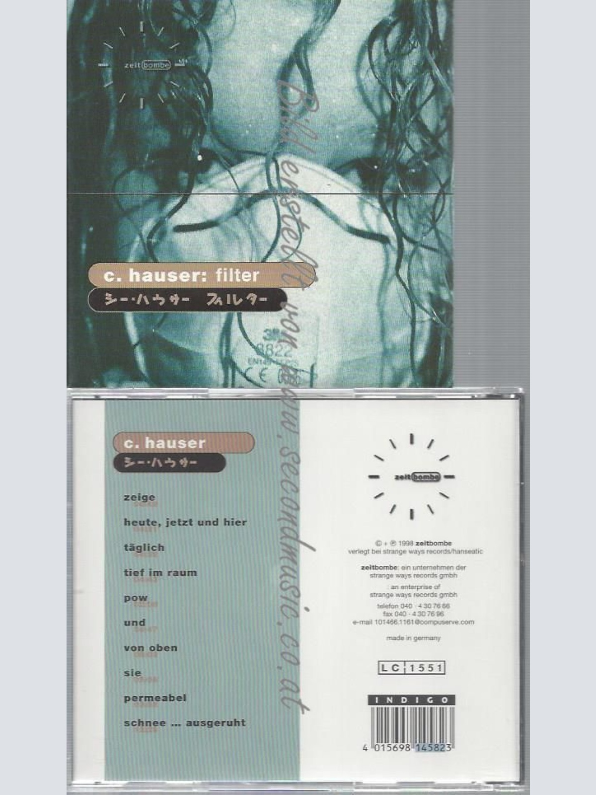 CD--C. HAUSER--FILTER