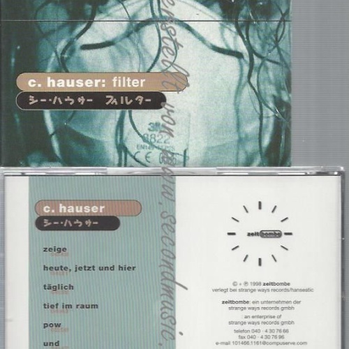 CD--C. HAUSER--FILTER
