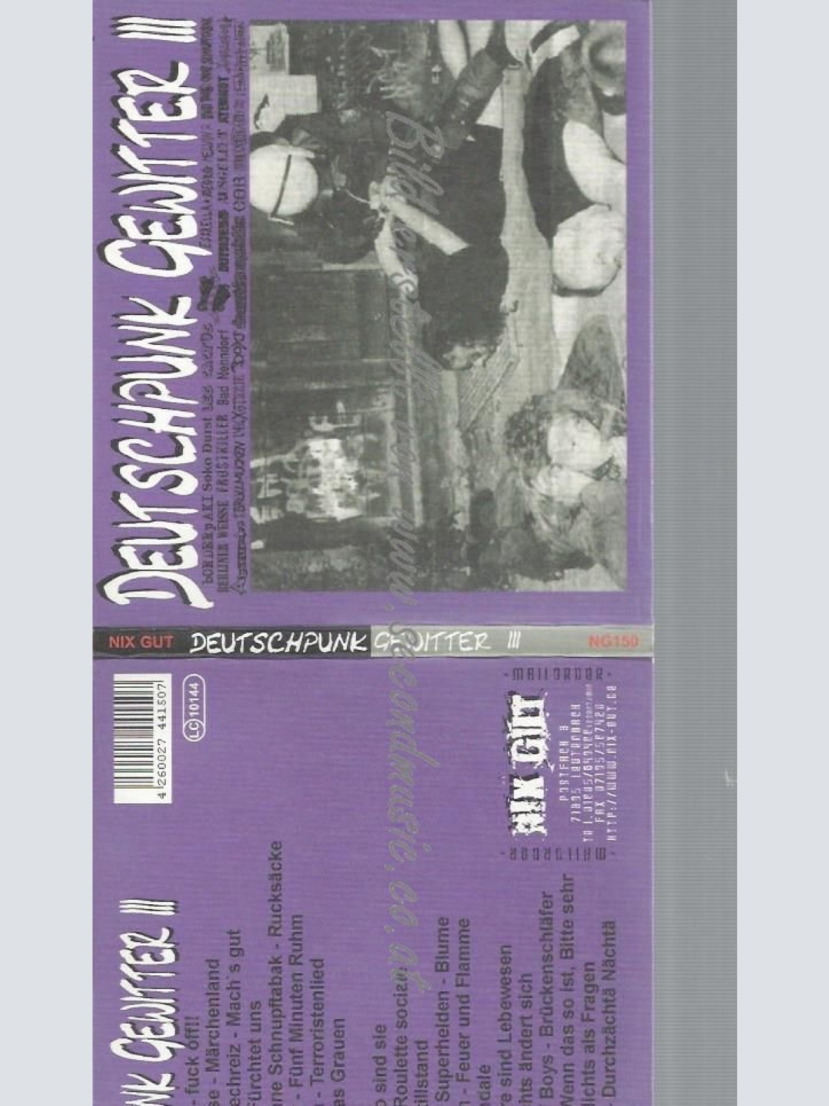 CD--VARIOUS--DEUTSCHPUNKGEWITTER 3