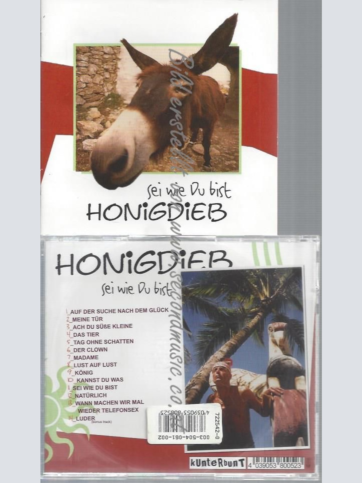 CD--HONIGDIEB--SEI WIE DU BIST [EXPLICIT]