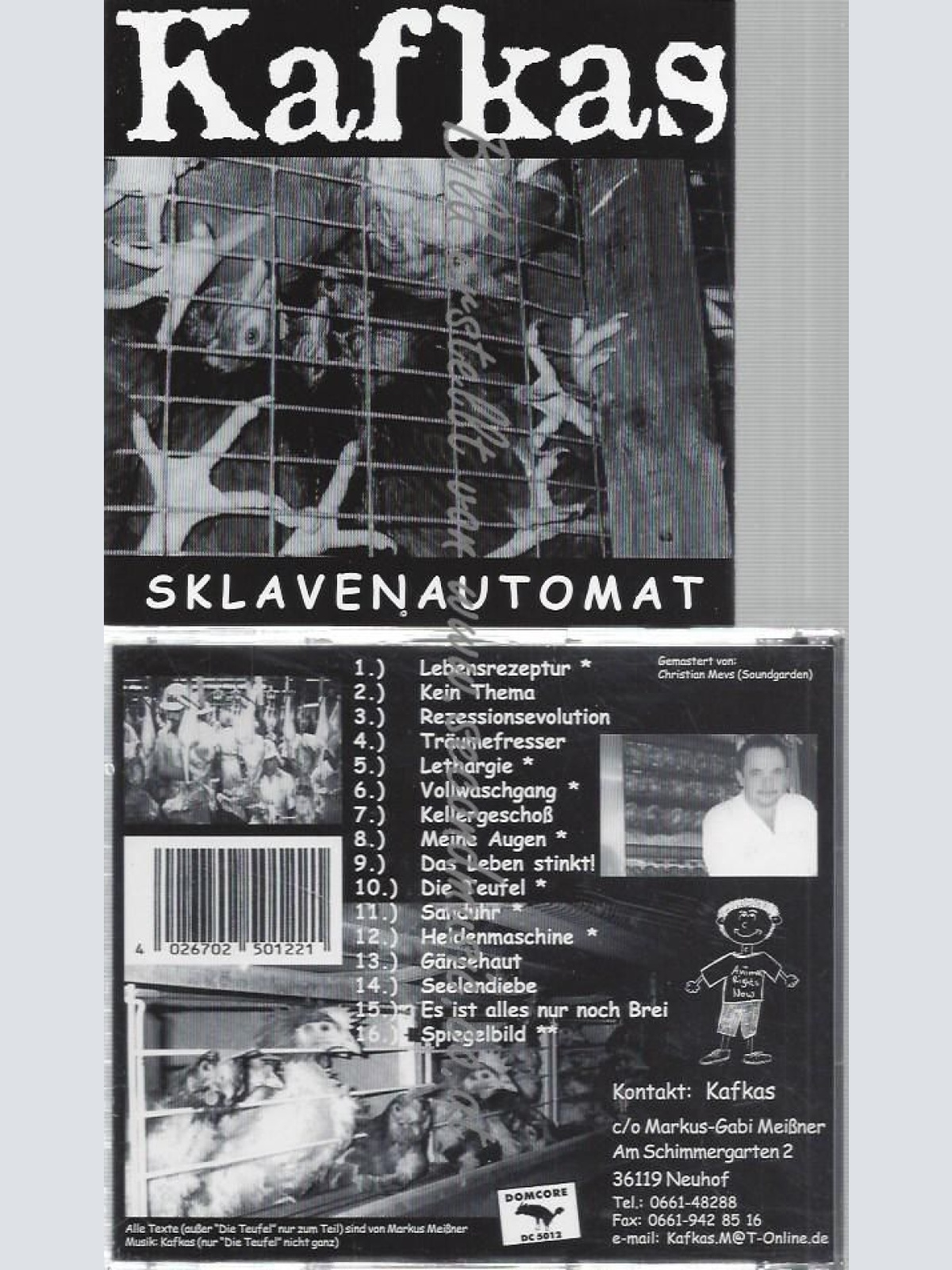 CD--KAFKAS--SKLAVENAUTOMAT