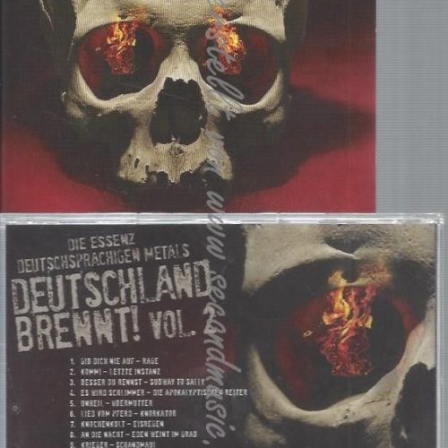CD--VARIOUS--DEUTSCHLAND BRENNT VOL.2