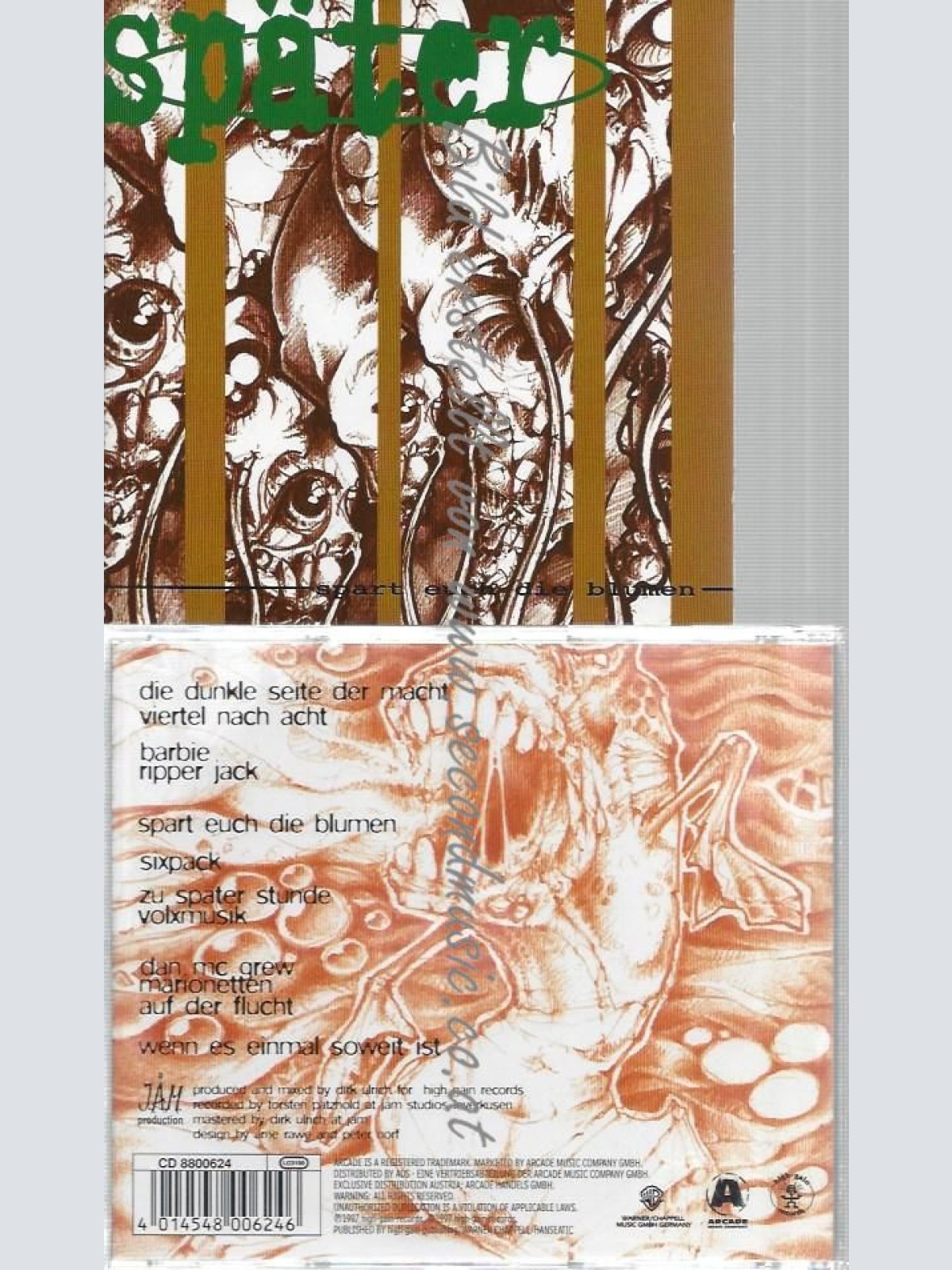 CD--SPÄTER--SPART EUCH DIE BLUMEM