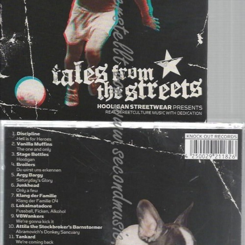 CD--VARIOUS PUNK--TALES FROM THE STREETS