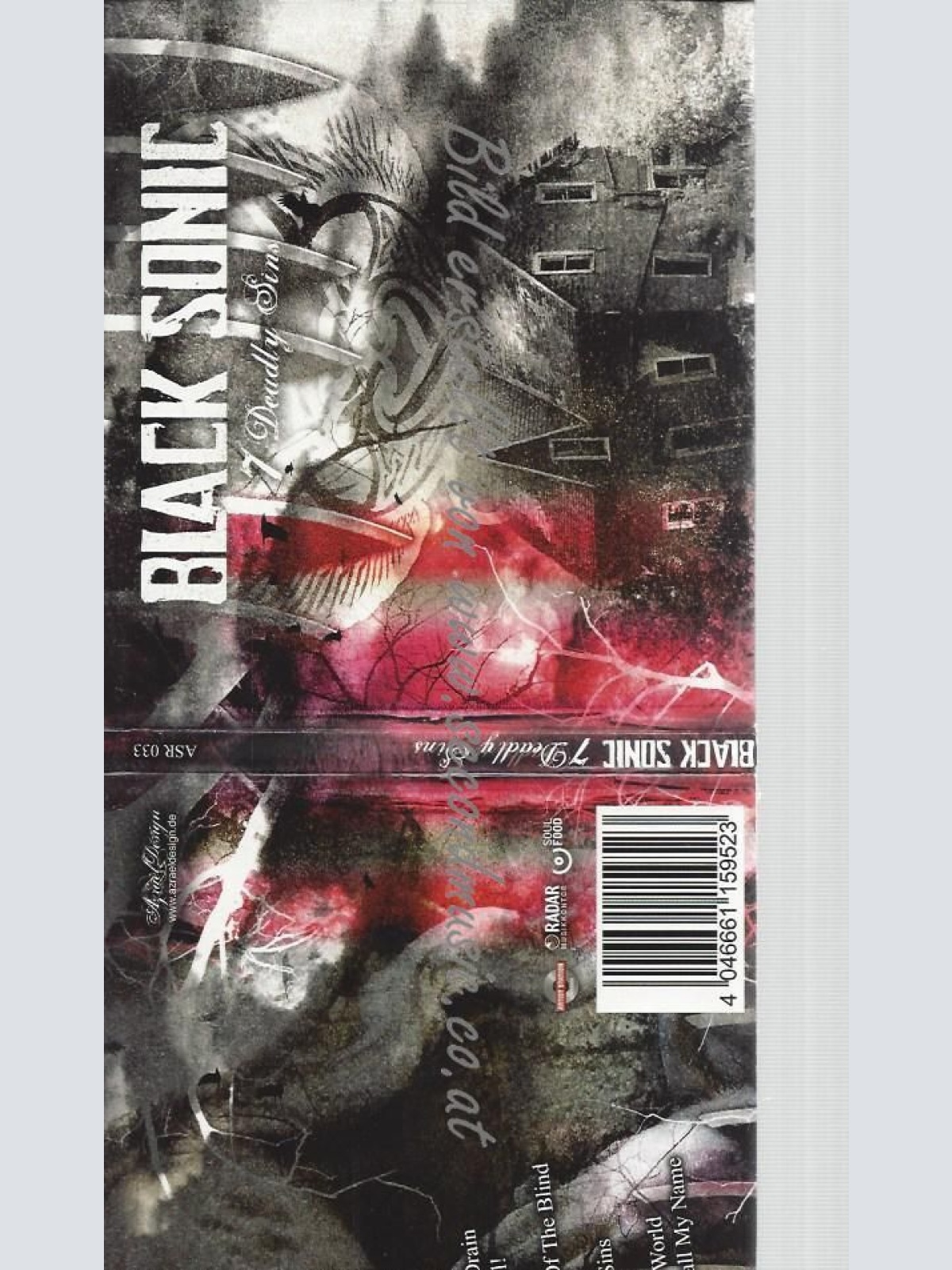 CD--BLACK SONIC-- 7 DEADLY SINS