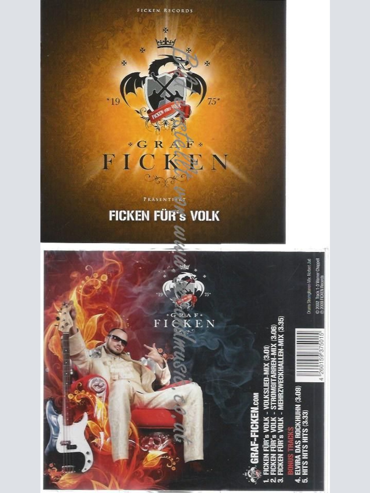 CD--GRAF FICKEN--FICKEN FÜR'S VOLK