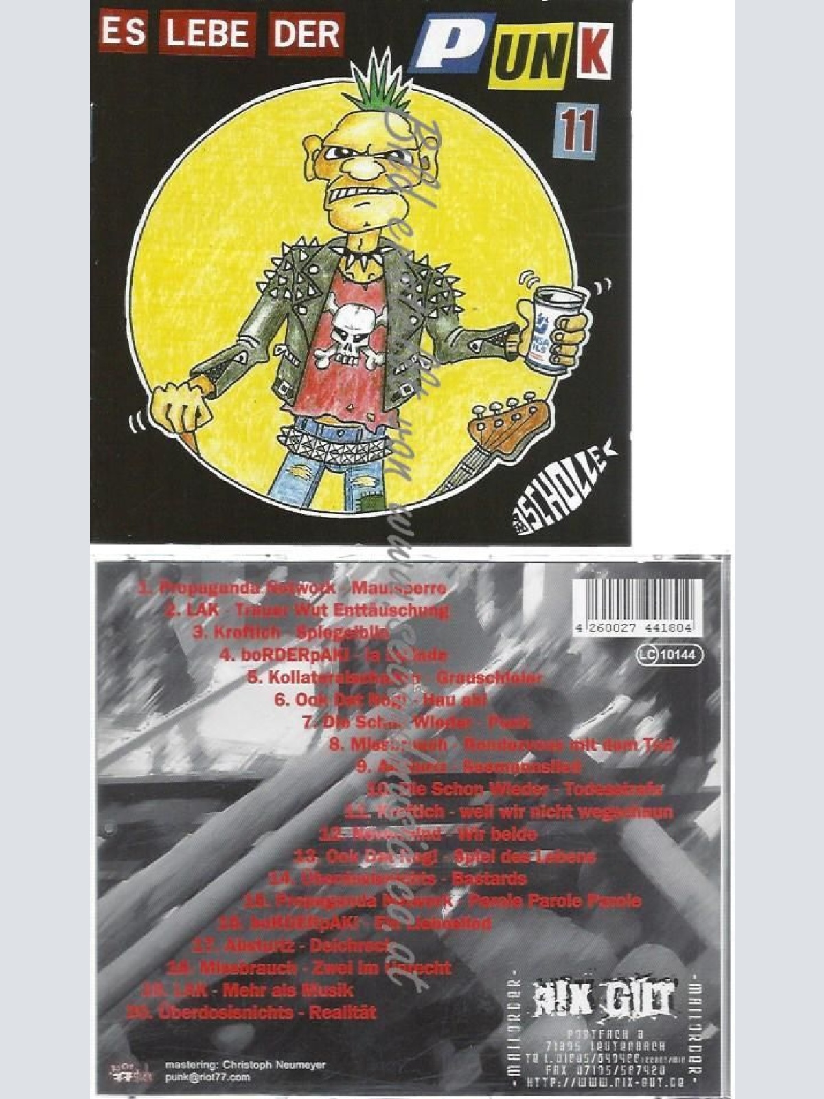 CD----ES LEBE DER PUNK 11