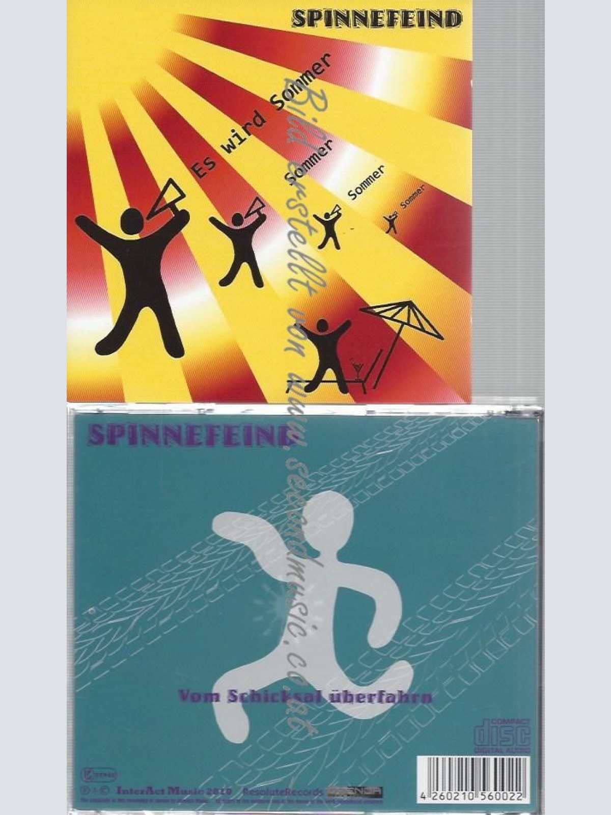 CD--SPINNEFEIND--ES WIRD SOMMER