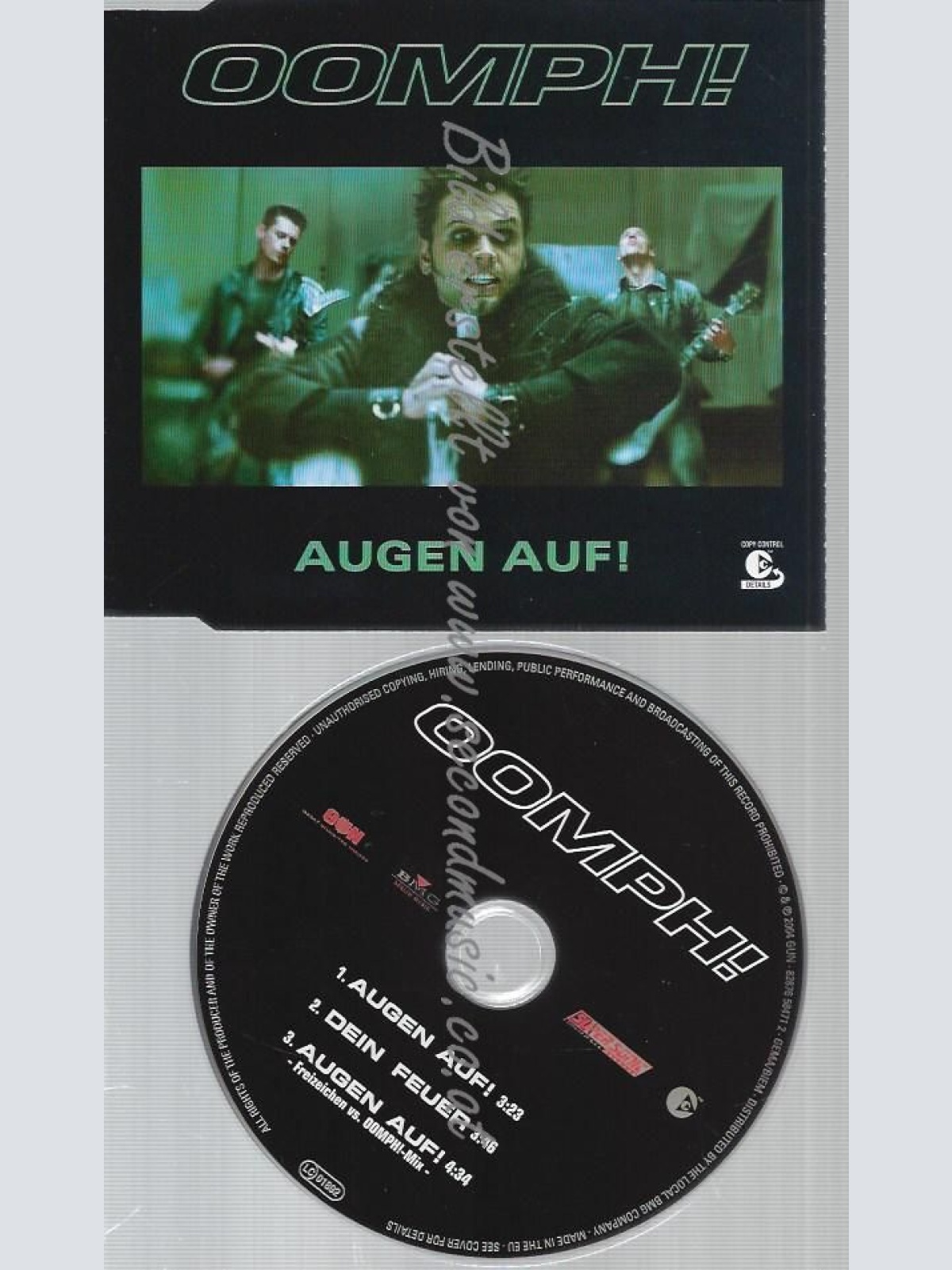 CD--OOMPH!--AUGEN AUF