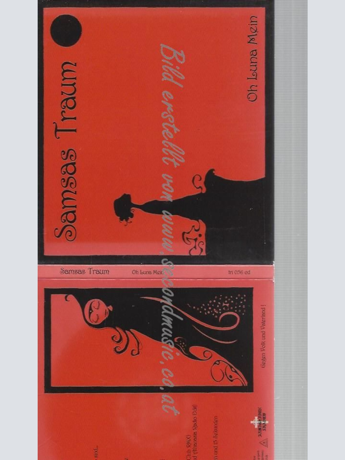 CD--SAMSAS TRAUM--OH LUNA MEIN