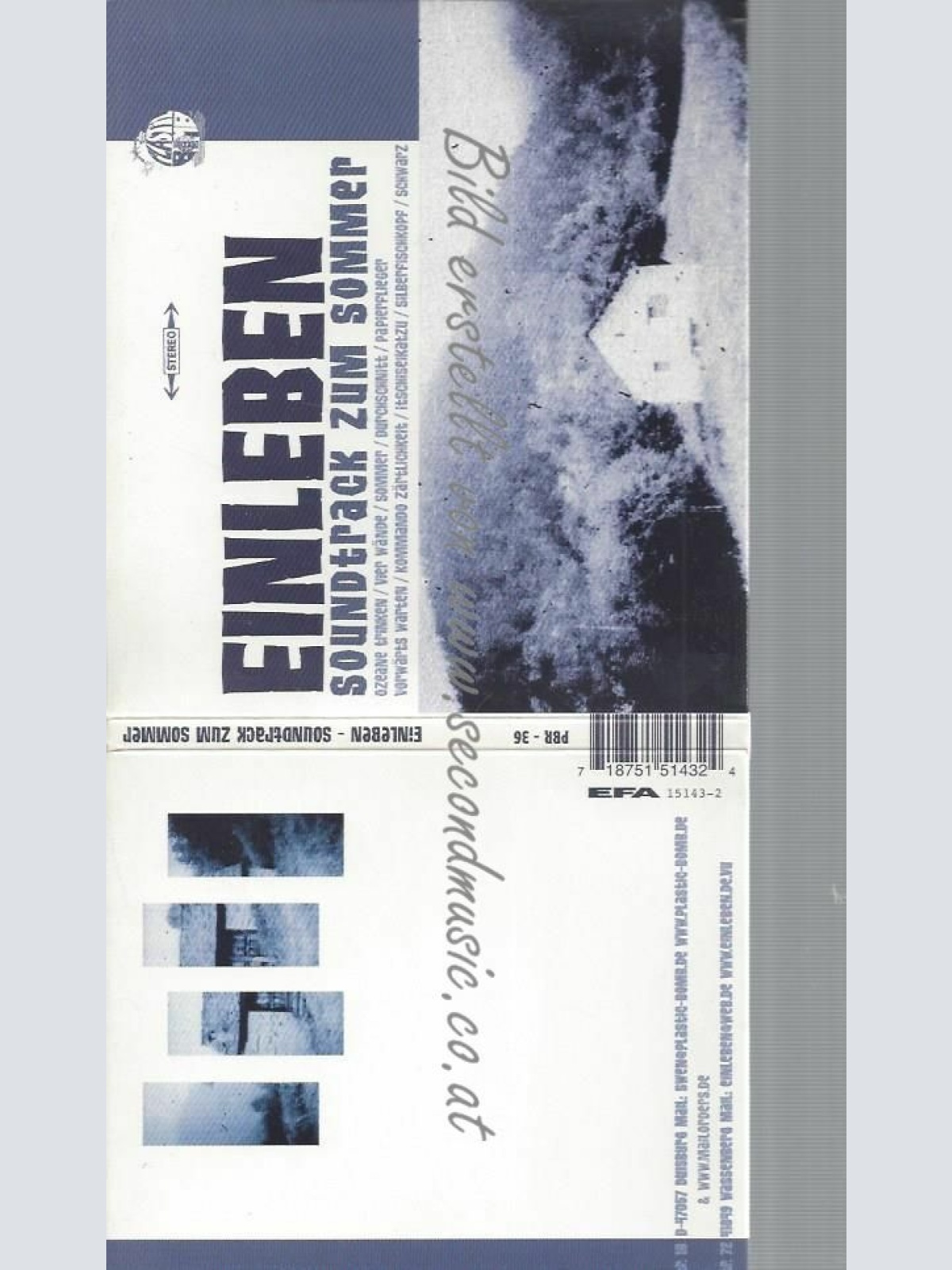 CD--EINLEBEN--SOUNDTRACK ZUM SOMMER