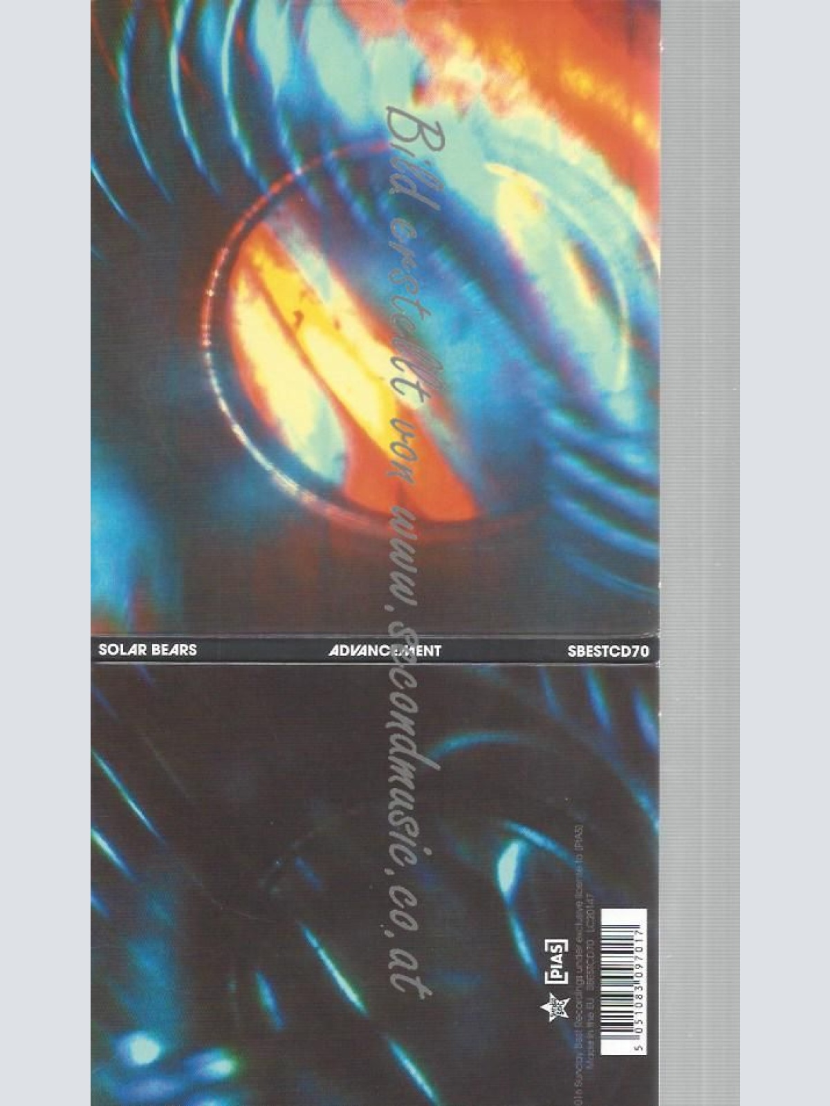 CD--THE SOLAR BEARS--ADVANCEMENT