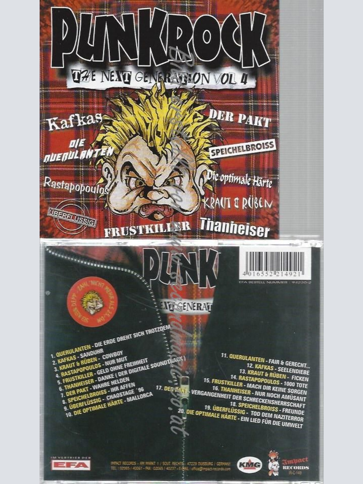 CD--VARIOUS--PUNKROCK-THE NEXT GENERATION 4
