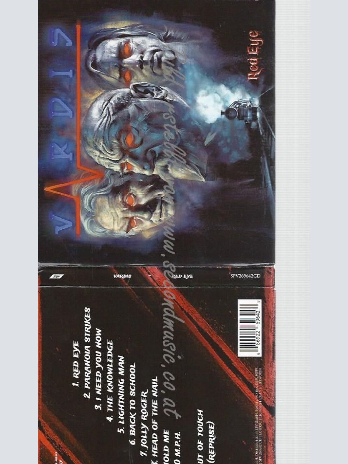 CD--VARDIS--RED EYE