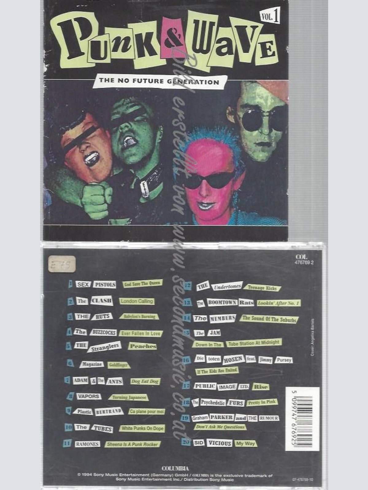 CD--PUNK & WAVE --PUNK & WAVE 1