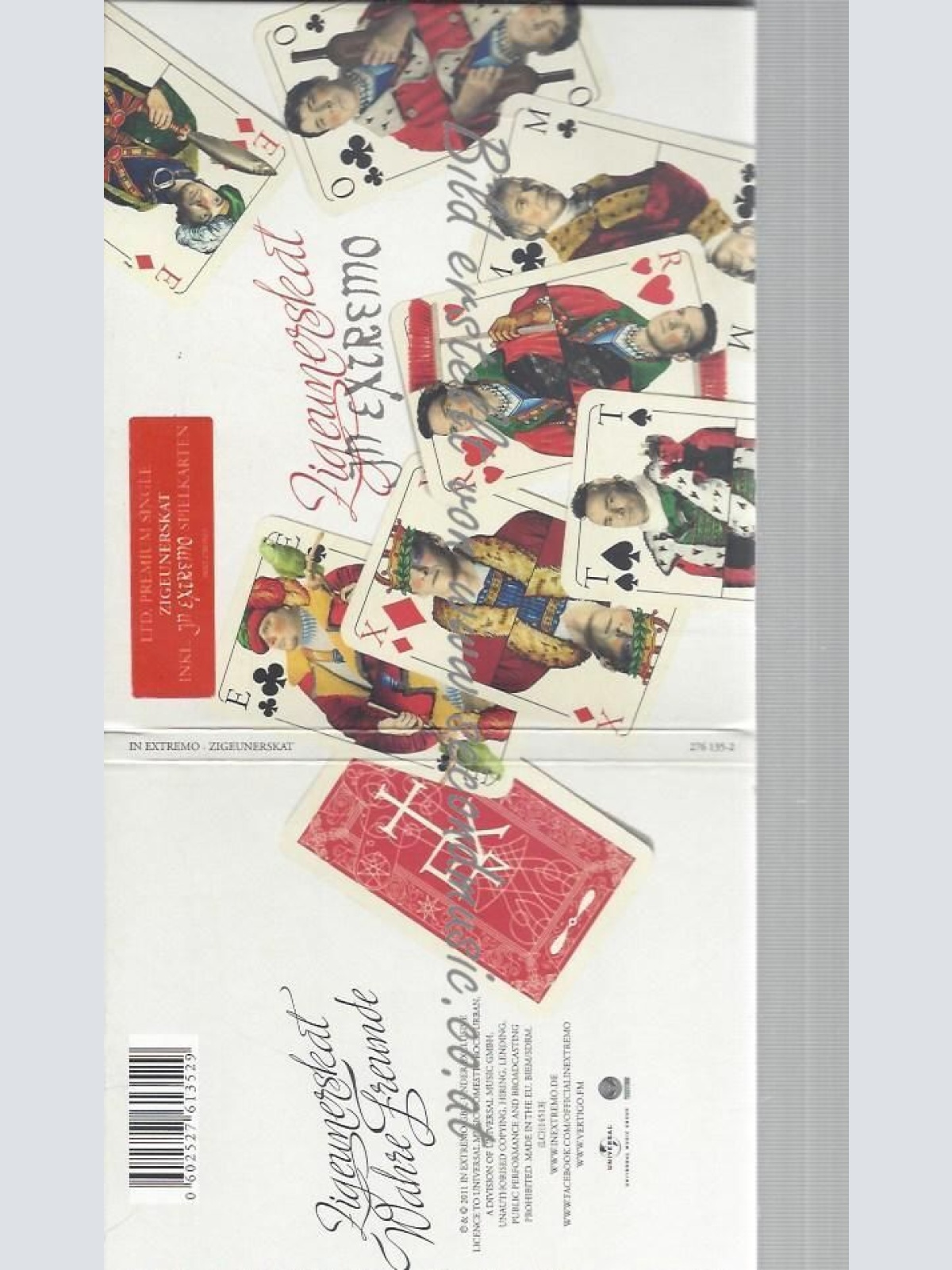 CD--IN EXTREMO--ZIGEUNERSKAT -LTD. PREMIUM SINGLE-