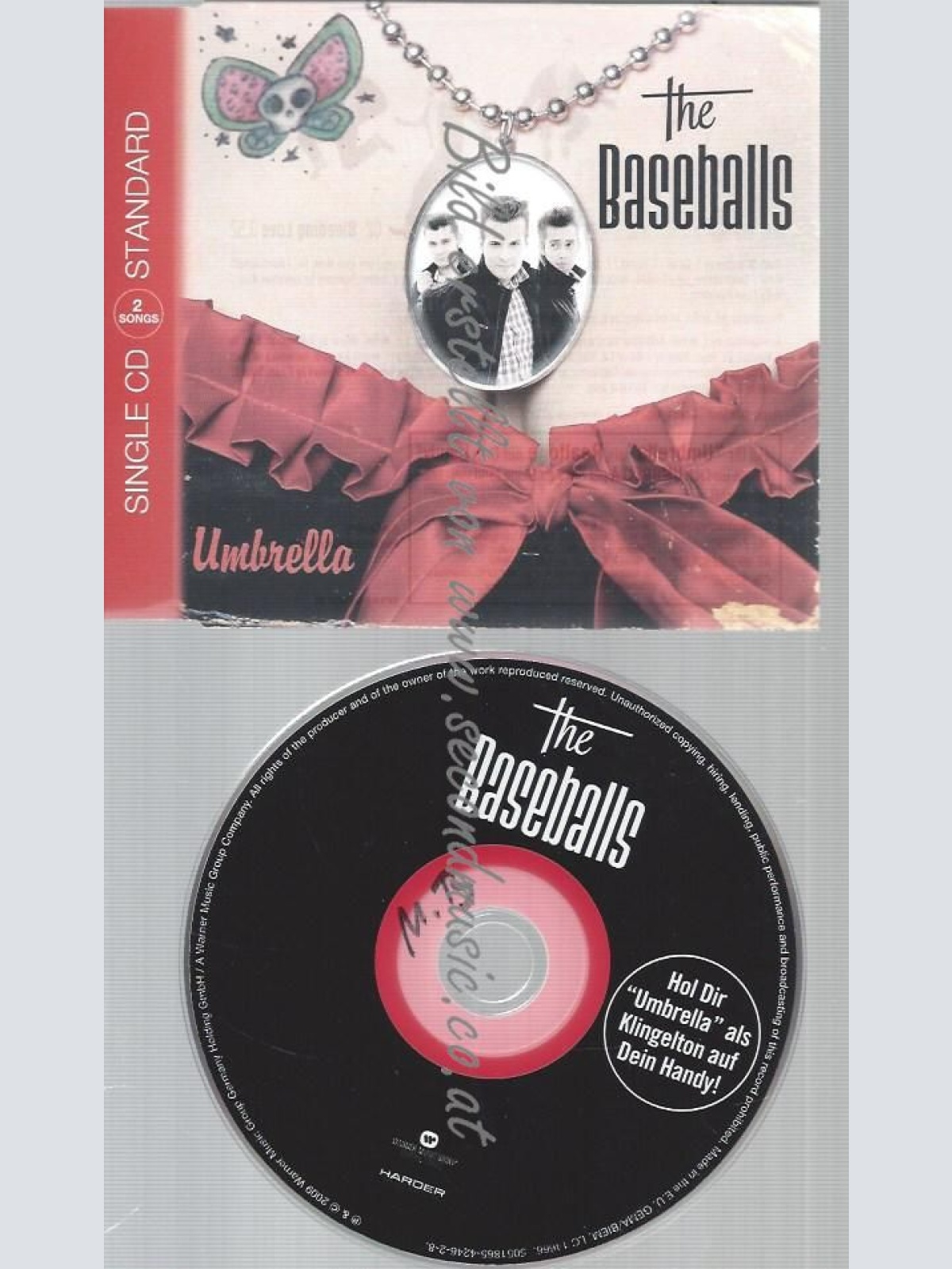 CD--THE BASEBALLS--UMBRELLA