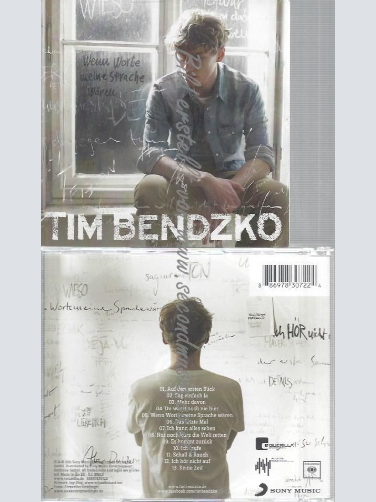 CD- TIM BENDZKO--WENN WORTE MEINE SPRACHE WÄREN [INKL. VIDEO